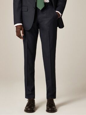 J. CREW Ludlow Slim-fit suit pant in Italian wool in D Navy Size 30 $250 43966